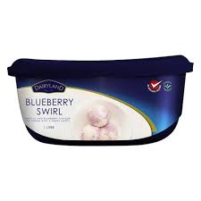 Dairyland Ice Cream Blueberry Swirl 1L